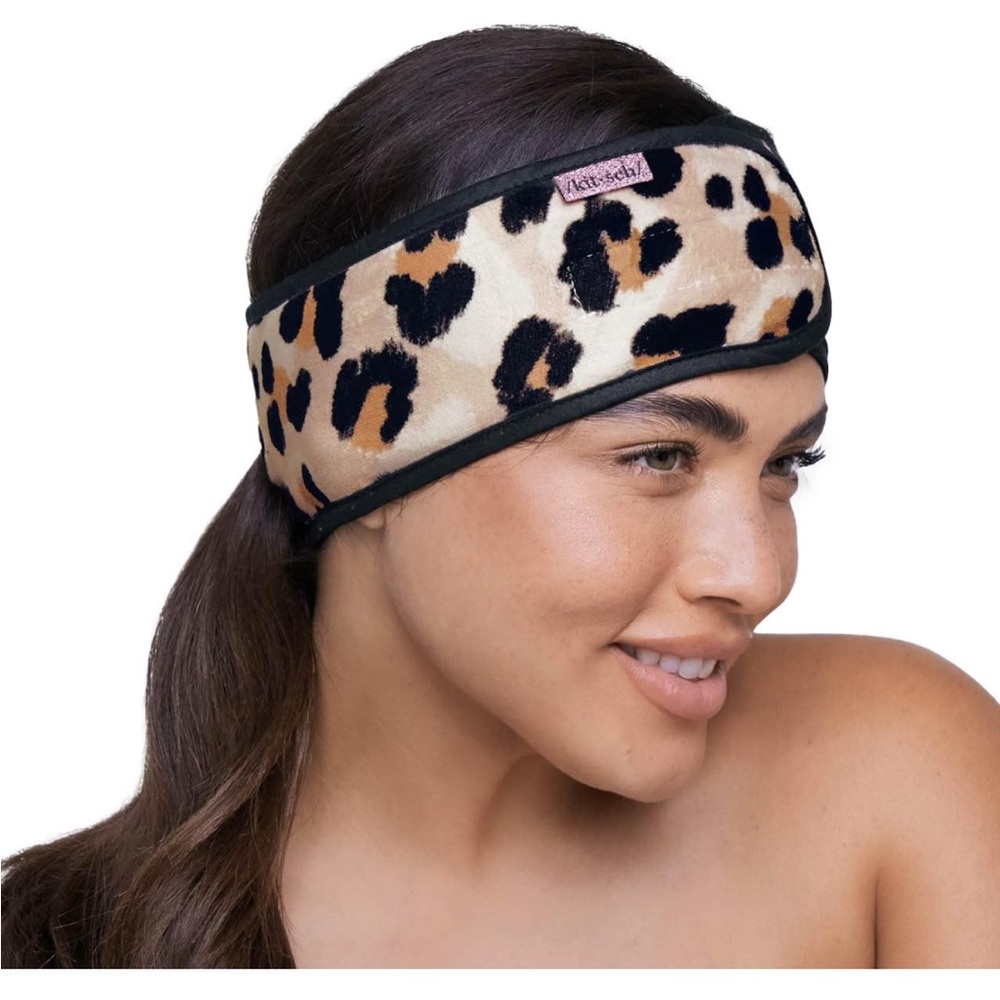 Brand New Kitsch Ultimate Spa Headband - Leopard Print Chic!